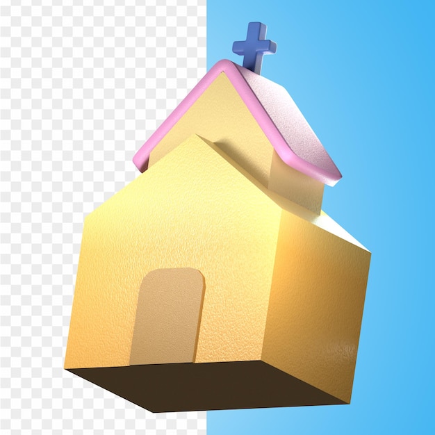 Huevo de Pascua de icono 3D
