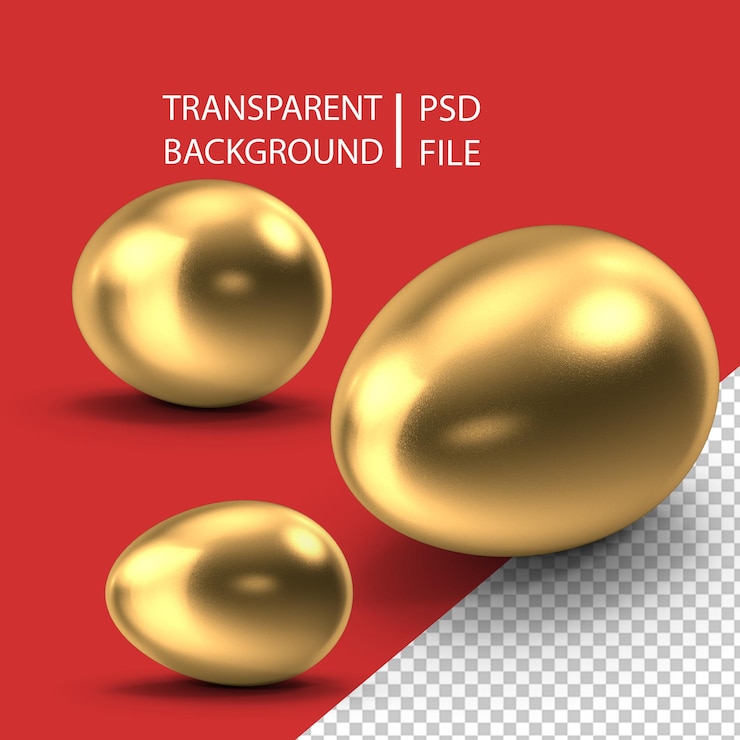 PSD huevo de pascua png