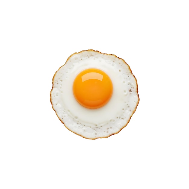 Un huevo SunnySideUp perfectamente frito
