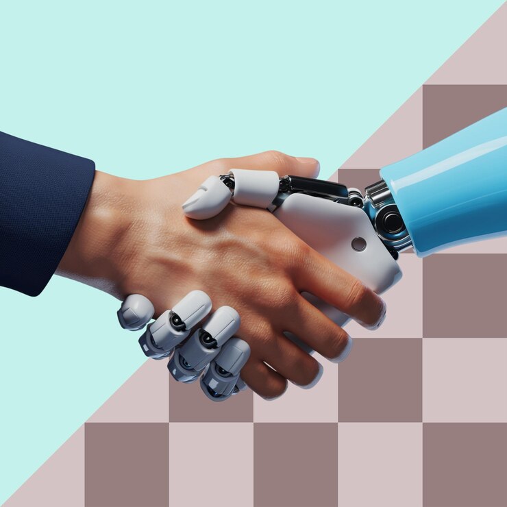 Human and Robot Handshake Collaboration and Future Technology