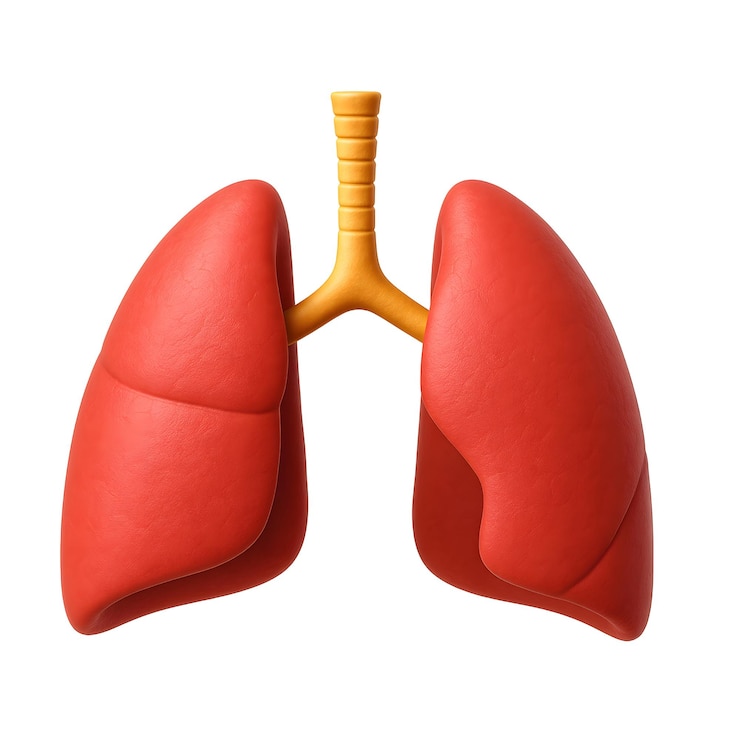 PSD human lung organ respiratory system