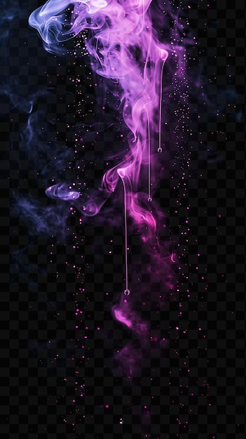 PSD el humo púrpura de la galaxia