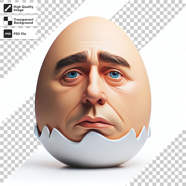 Humpty Dumpty à L'œuf Sur Fond Transparent