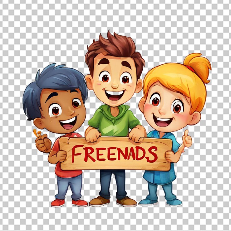 PSD i bambini di banner