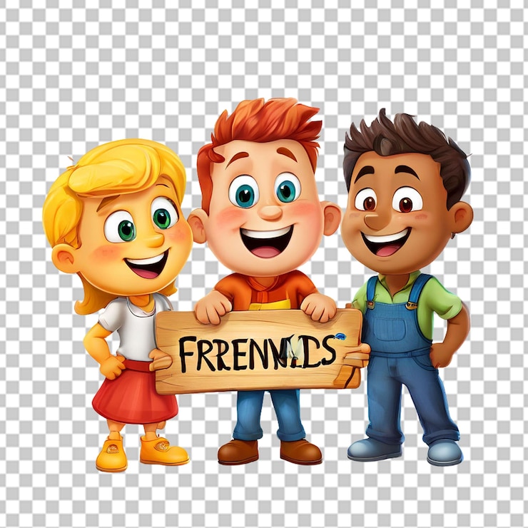 PSD i bambini di banner