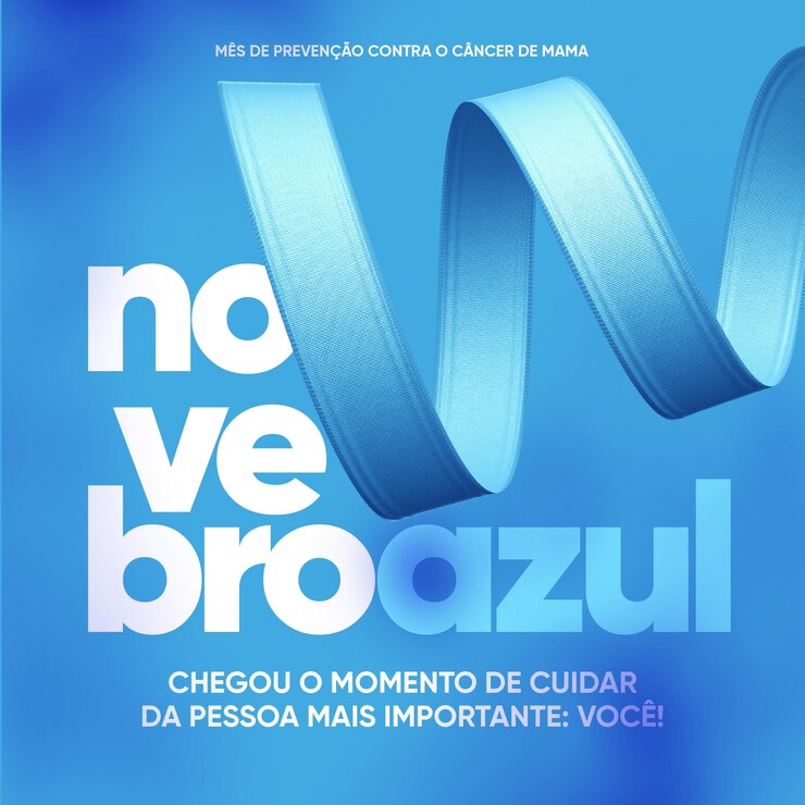PSD i social di novembre blu si nutrono contro il cancro