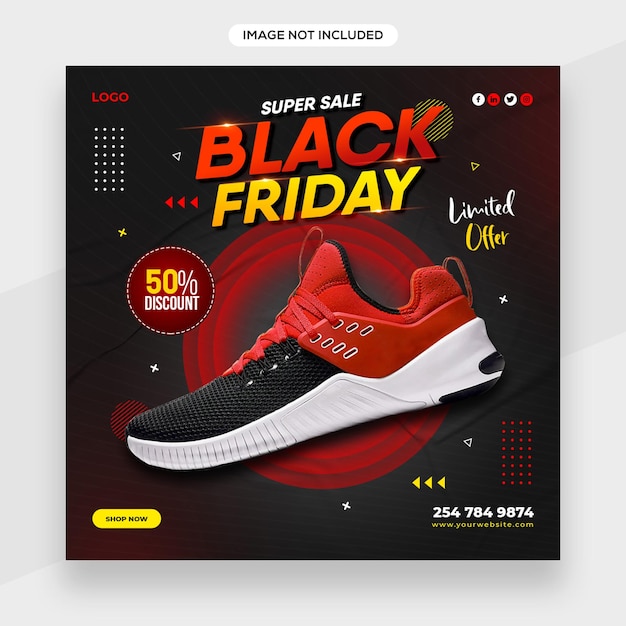 I social media pubblicano il black friday per instagram con super offerte e promozioni