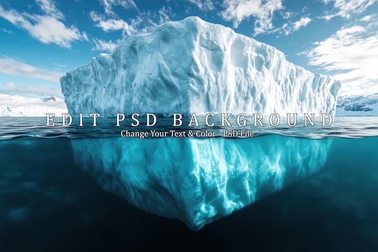 PSD el iceberg por encima y por debajo de la superficie