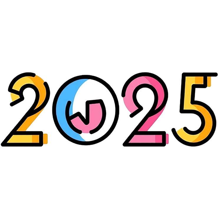 PSD ich wünsche ihnen ein jahr 2025 voller freude, liebe und unvergesslichen erinnerungen.