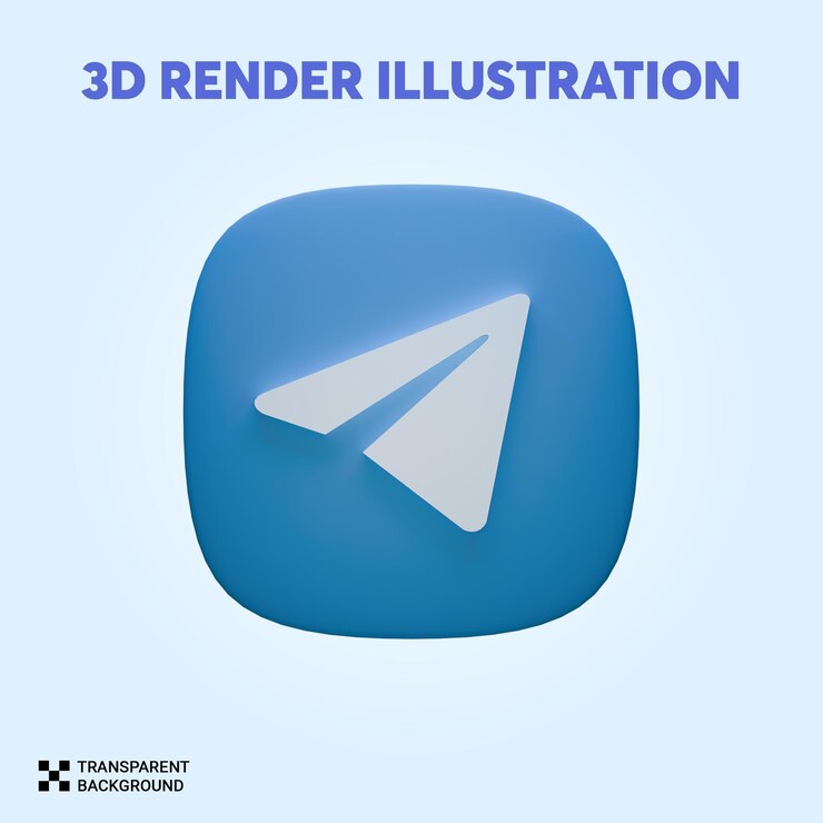 Icon 3D para aplicaciones de redes sociales