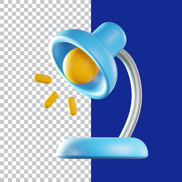 Icon 3D de diseño de activos de renderizado de papelería Ilustración de icono 3D
