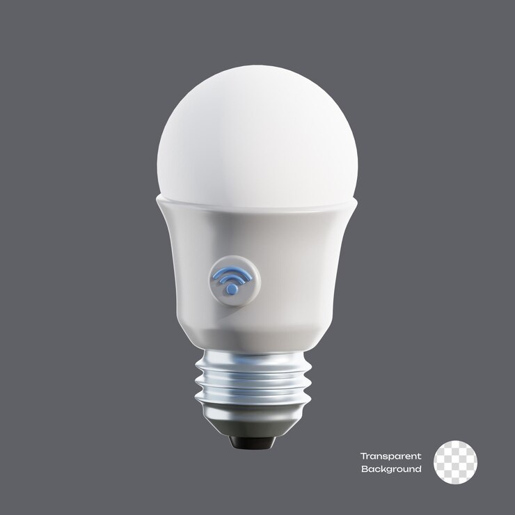 Icon 3D del dispositivo Smart Bulb Smarthome