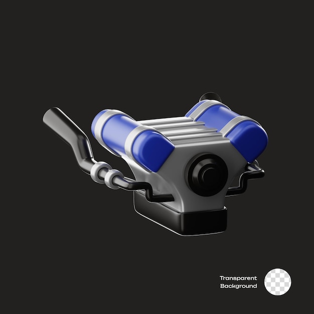 Icon 3D del juego de carreras de vehículos