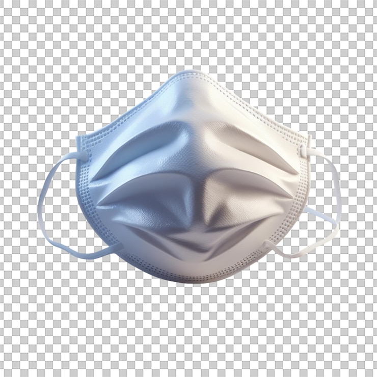 PSD icon 3d de máscara quirúrgica aislada con fines de salud y seguridad