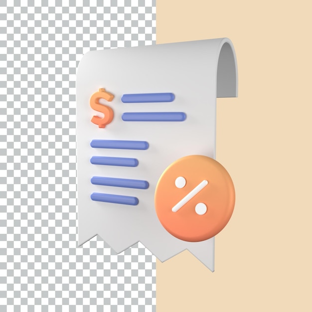 Icon 3D pour le rendu de la conception de l'actif Illustration de l'icône 3D