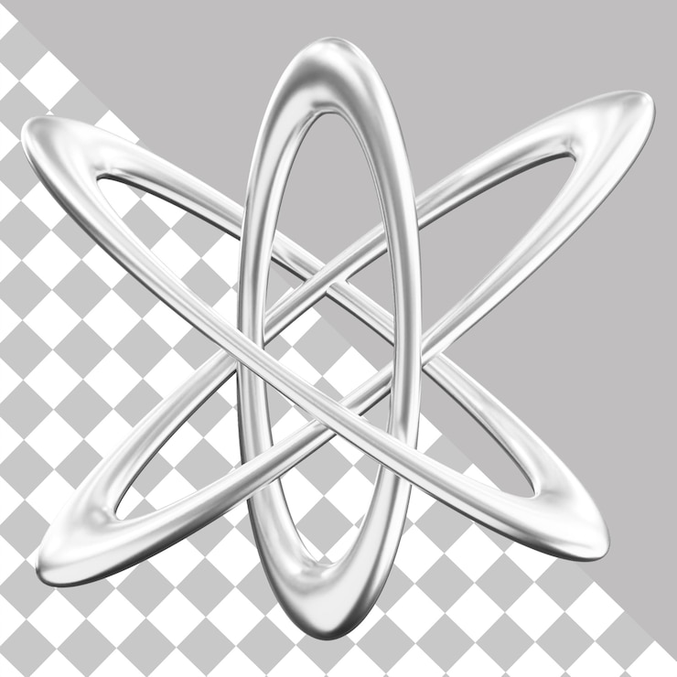 PSD icon cromo transparente colección de paquetes de activos y2k elemento 3d