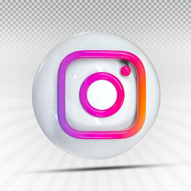 Icon instagram social media logos im modernen stil