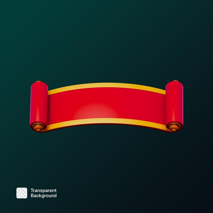 PSD icon png de año nuevo chino en 3d