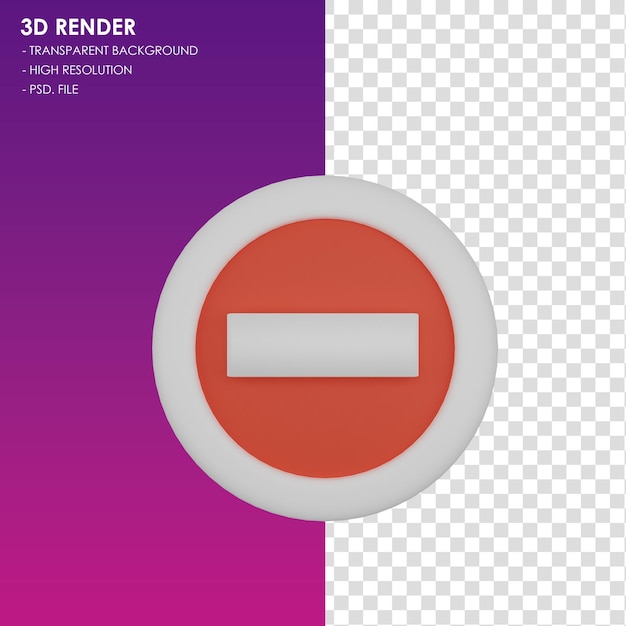 PSD icon de sortie en 3d