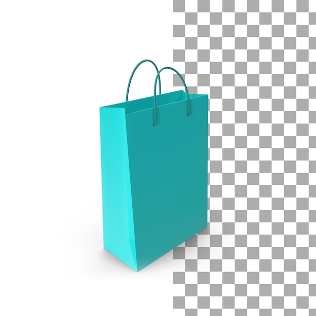 Icon-tasche 3d render premium psd