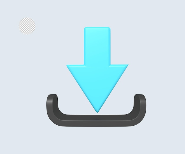 Icon zum Herunterladen von Dateien im Internet