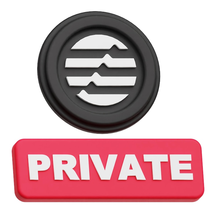 PSD icona 3d del token cripto aptos isolata su sfondo bianco