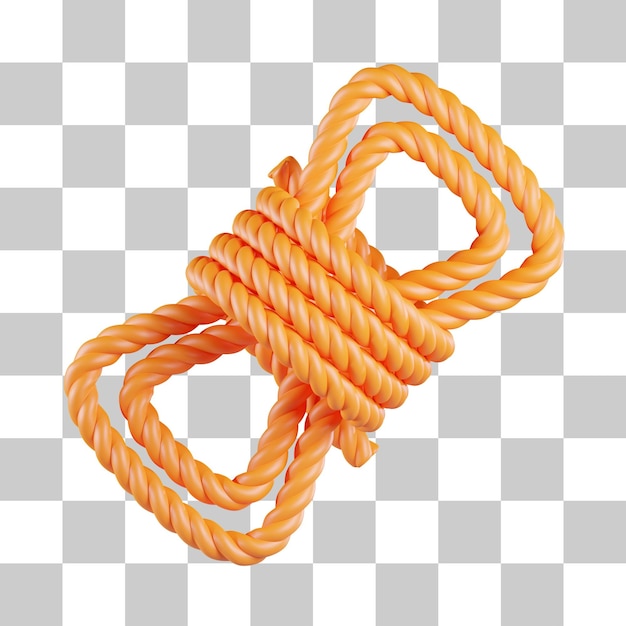 Icona 3D della corda