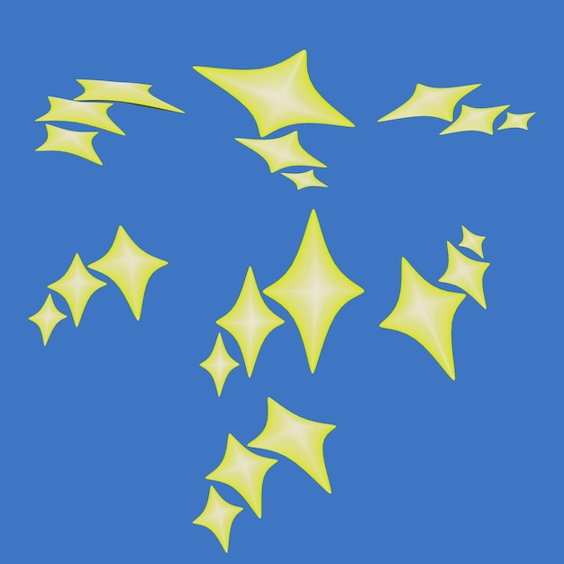Icona 3D della stella