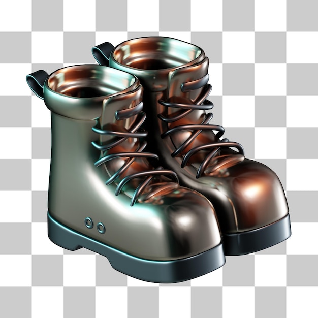 Icona 3D per stivali da trekking