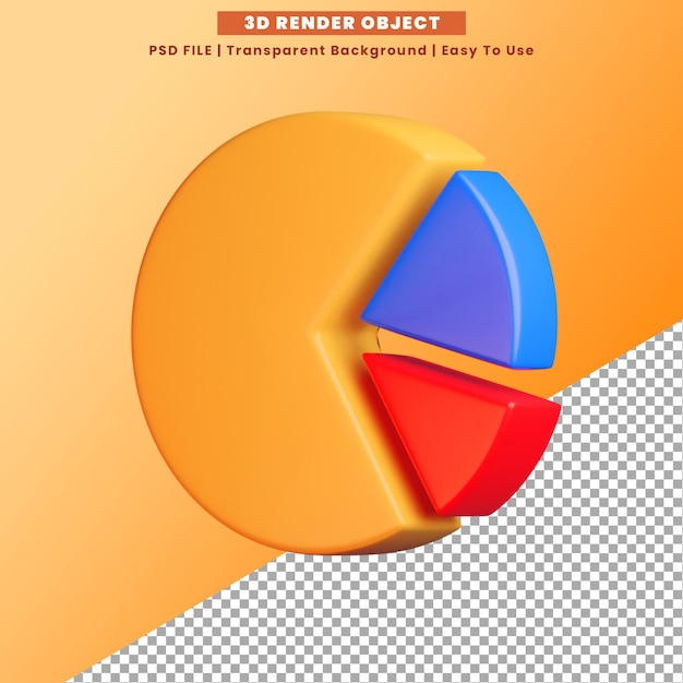 Icona 3d rendering Psd Premium