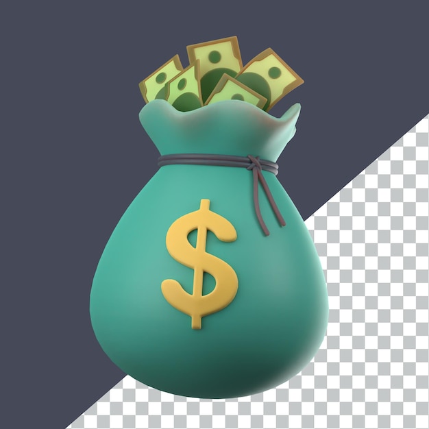 Icona 3D Startup disegno di illustrazioni 3D