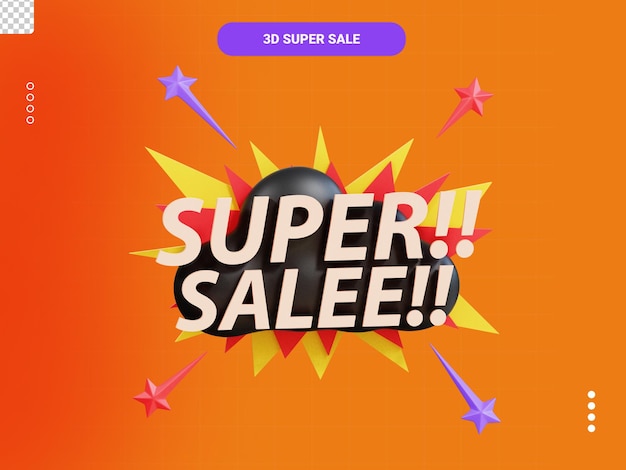 icona 3d super vendita