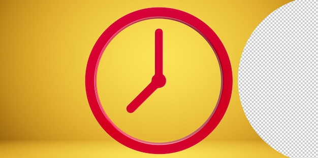 Icona dei timer su sfondo trasparente. Simbolo del cronometro. illustrazione del timer per il conto alla rovescia