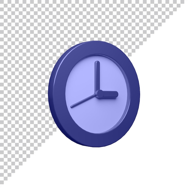 Icona dell'orologio circolare stilizzata Icona dell'ora della velocità di squillo della sveglia minima