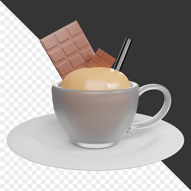 Icona della caffetteria 3D