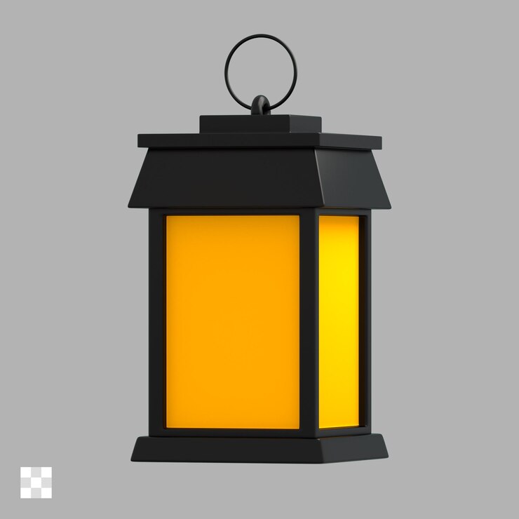 PSD icona della lampada 3d