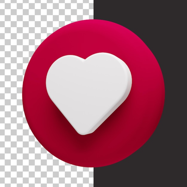 Icona di amore carino