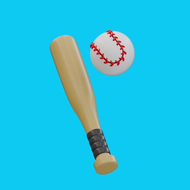 Icona di baseball 3D