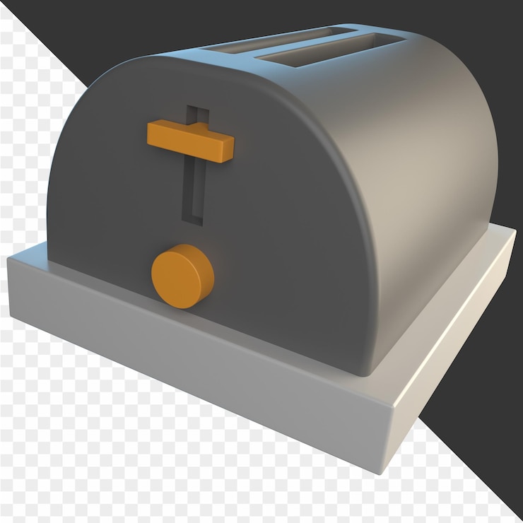 PSD icona di cottura 3d