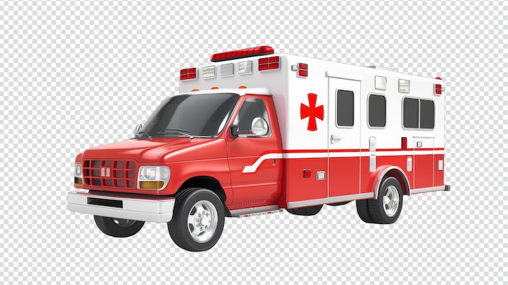 PSD icona di emergenza medica 3d per servizi sanitari e illustrazioni di primo soccorso