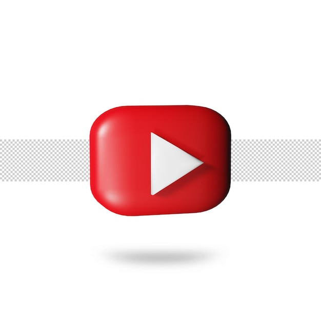 Icona di Youtube 3d