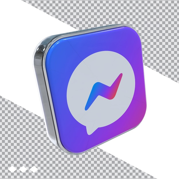 Icona Messenger 3D Nuovo stile