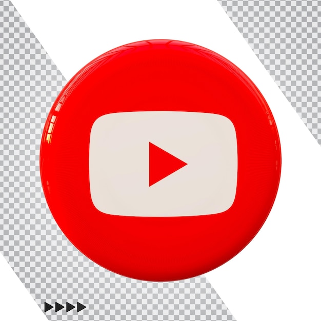 Icona Youtube 3D Nuovo Stile