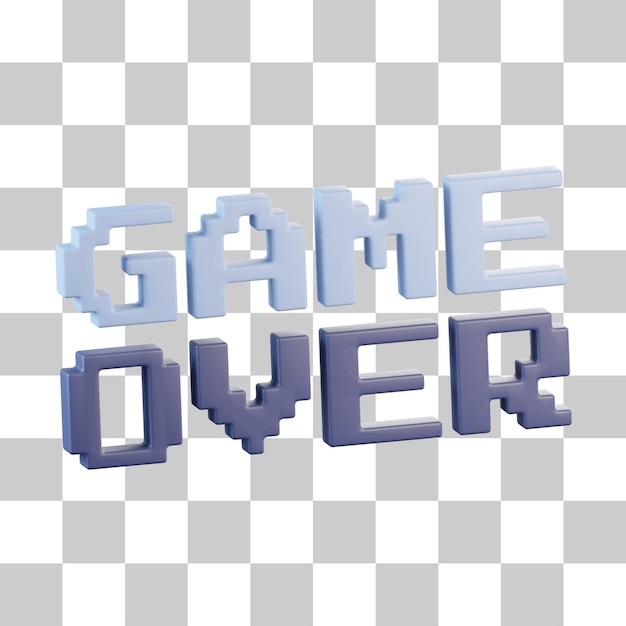 Icône 3D d'affichage d'écran de jeu sur