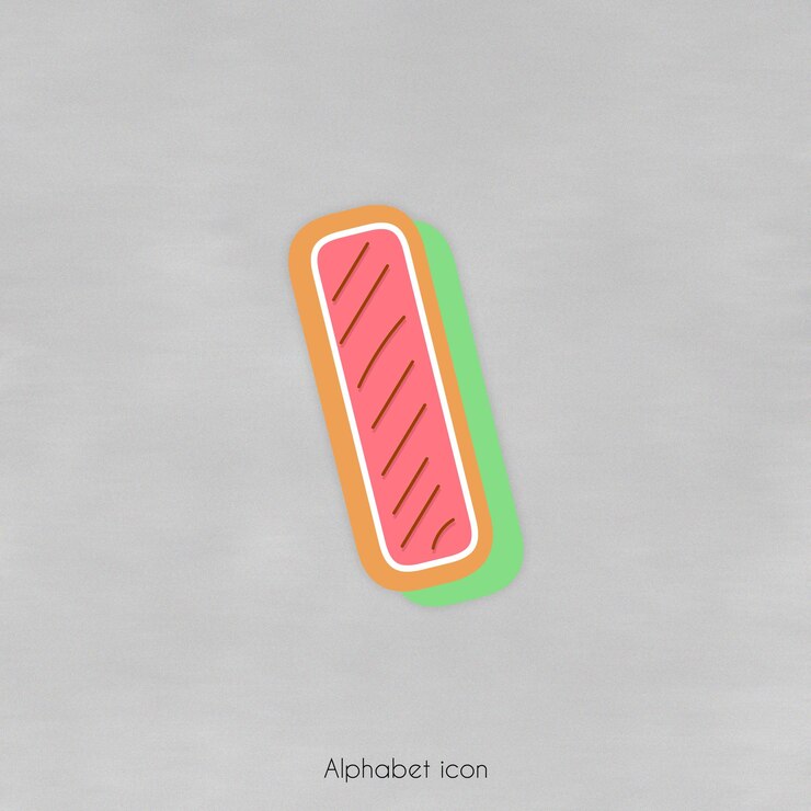 PSD icône 3d de l'alphabet