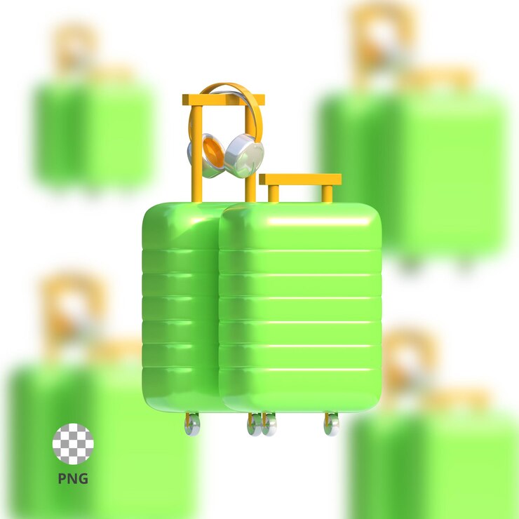 Icône 3d de bagages