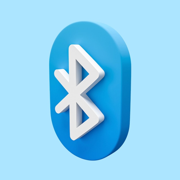 icône 3D Bluetooth