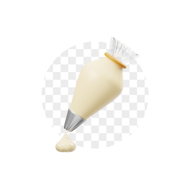 Ícone 3D chicoteado