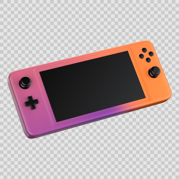 Icône 3d de la console de jeu portable