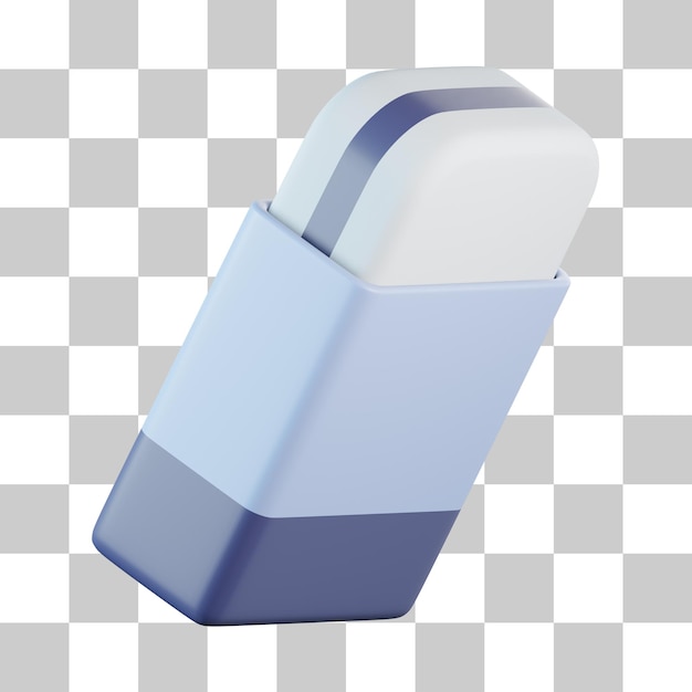 Ícone 3D de borracha de borracha